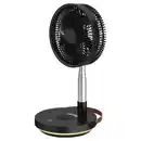 Bild 1 von AMBIANO Tragbarer Teleskopventilator, Schwarz