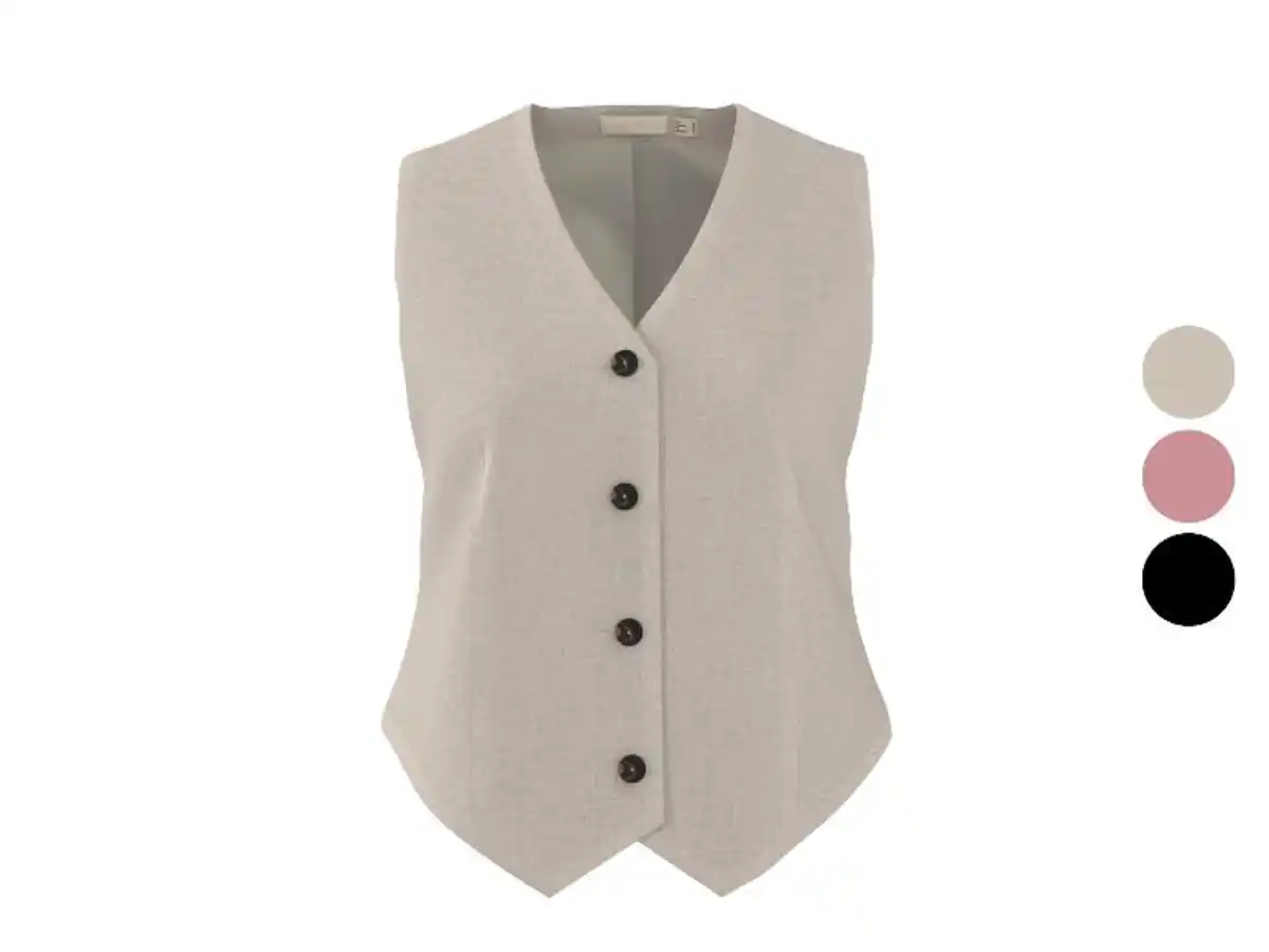 Bild 3 von ESMARA® Damen Weste mit Leinen