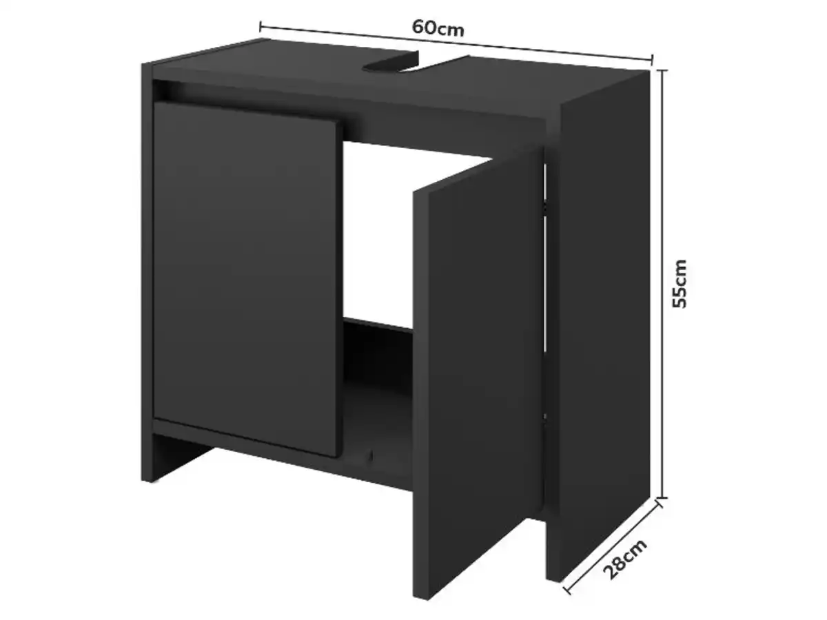 Bild 2 von LIVARNO® Bad-Waschbeckenunterschrank »Oslo«