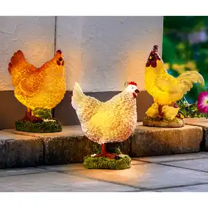 I-Glow LED-Solar-Huhn