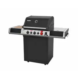 ENDERS Gasgrill »UNIQ 3 IK Cruster«, 3 Brenner, Grillfläche: 63 x 45 cm, silber/schwarz