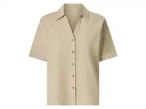 ESMARA® Damen Leinenbluse