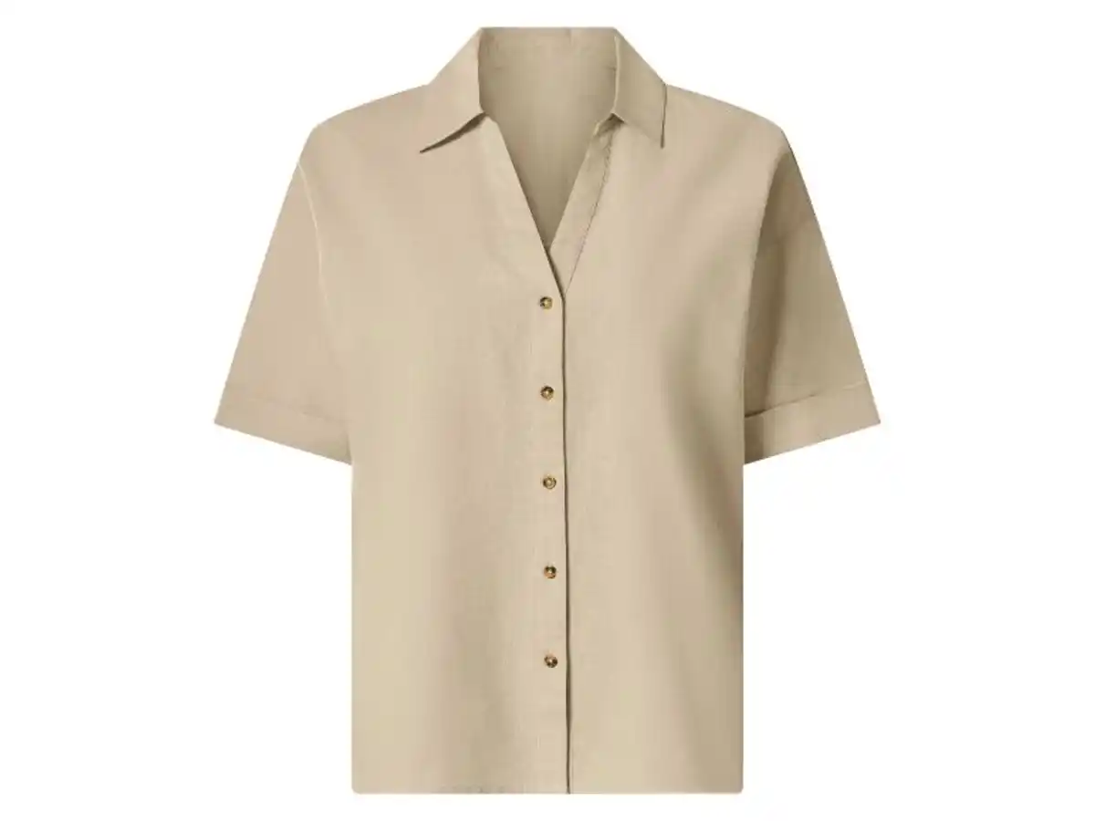 Bild 1 von ESMARA® Damen Leinenbluse