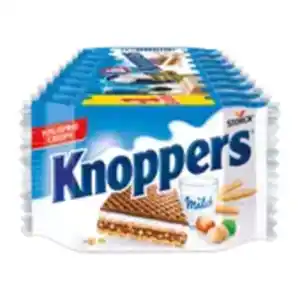 Knoppers 8er-Pack + 1 gratis