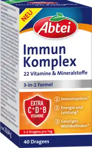 Abtei Immun Komplex 40 Dragees, 28,64 g