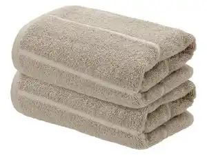 LIVARNO® Frottier-Handtücher, 2 Stück, 50 x 100 cm