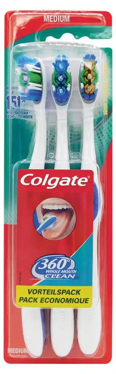 Bild 1 von Colgate Zahnbürste 3er Pack