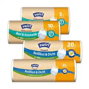 Swirl Müllbeutel mit Tragegriff