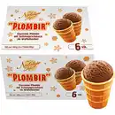 Bild 1 von Eiscreme Plombir mit Schokogeschmack im Waffelbecher
