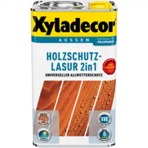 XYLADECOR Holzschutz-Lasur, 4l, eiche hell, matt