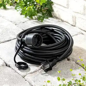 Powertec Electric Gummiverlängerungskabel 15 m