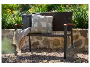 LIVARNO® Gartenbank »Valencia«, 58 x 112 x 91 cm 
