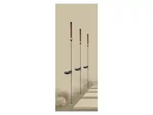 LIVARNO® LED Solarleuchten, 3er Set