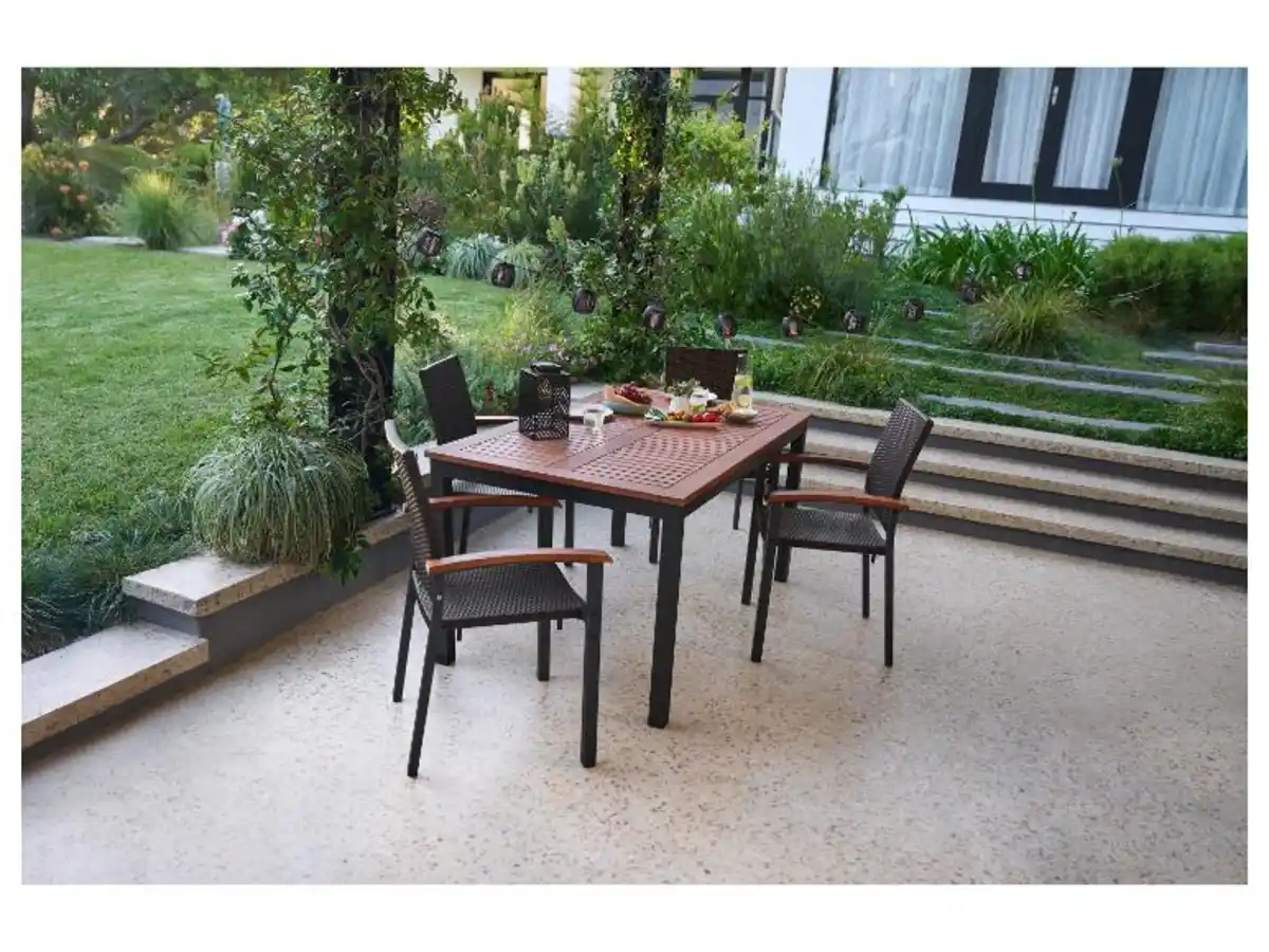 Bild 1 von LIVARNO® Geflecht-Stapelstuhl »Valencia«""
