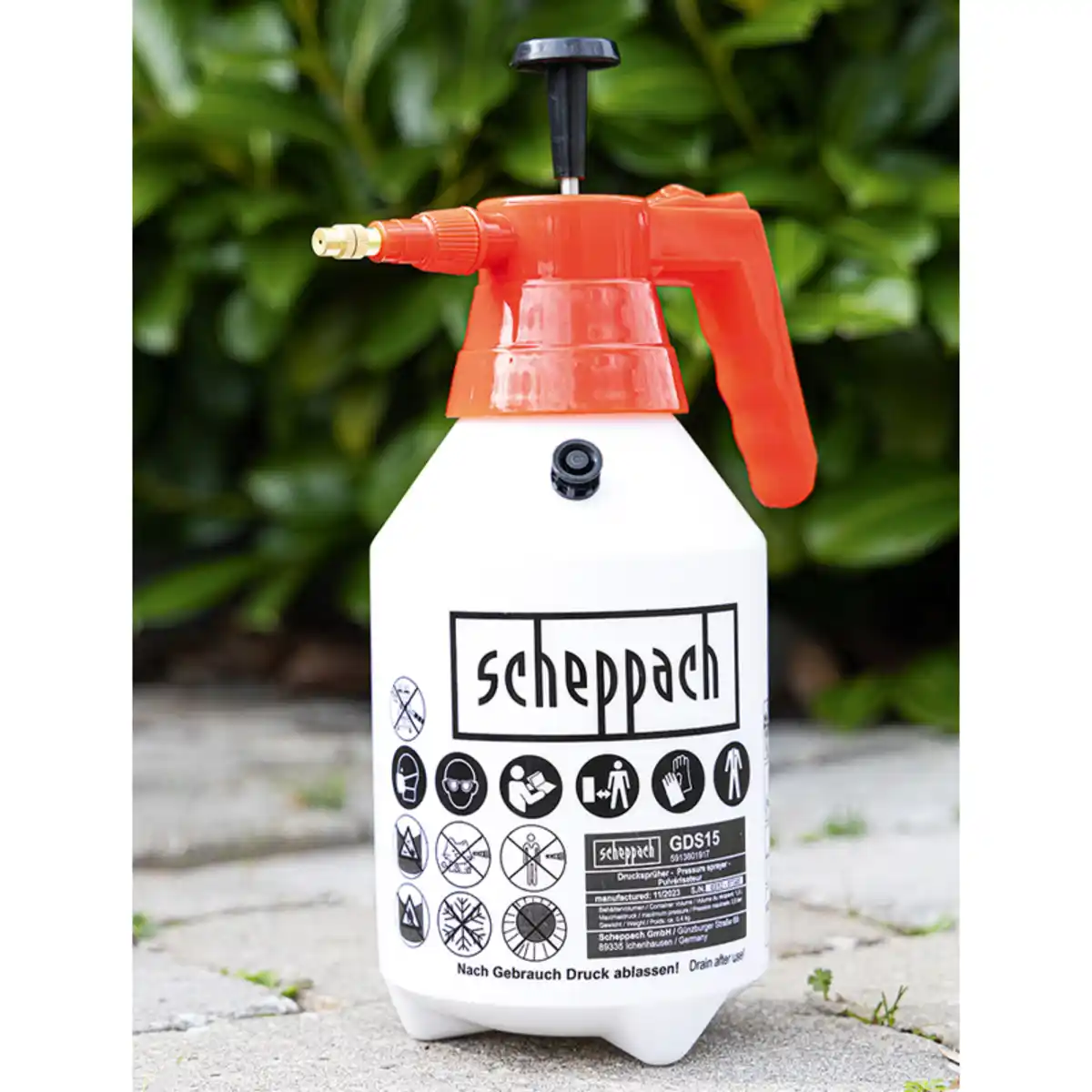Bild 1 von Scheppach Germany Drucksprühgerät GDS15 1,5 Liter