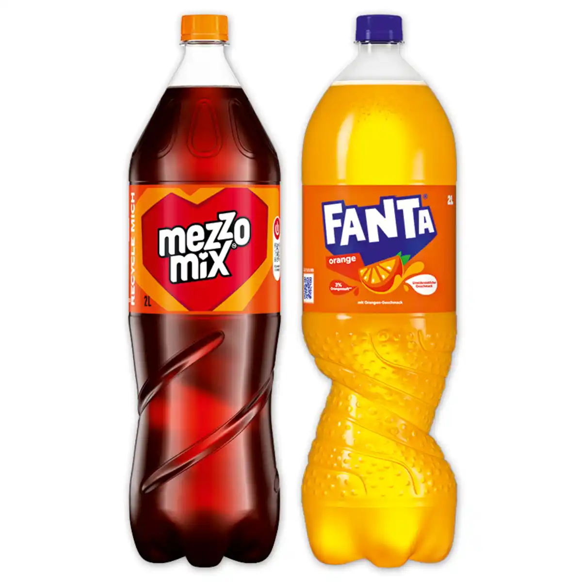 Bild 1 von Fanta / Sprite / MezzoMix Erfrischungsgetränk