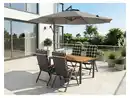Bild 1 von LIVARNO® Geflecht-Set »Valencia«, 5-teilig - Ausziehtisch & 4 Klappsessel
