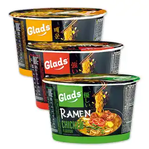 glads Instant Nudeln Ramen Big Cups