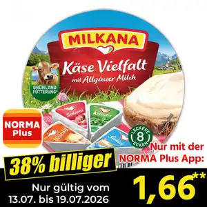 Milkana Schmelzkäse