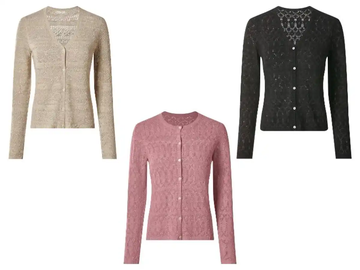 Bild 3 von ESMARA® Damen Cardigan mit Leinen