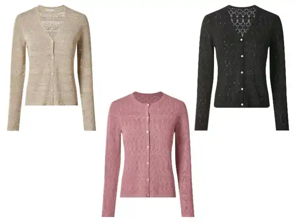Bild 3 von ESMARA® Damen Cardigan mit Leinen