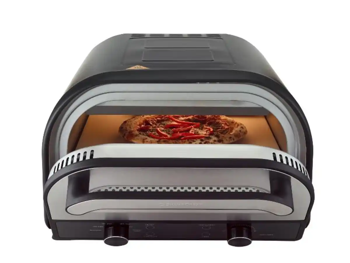 Bild 1 von SILVERCREST® Pizzaofen Elektrisch »SPE 2400 A1«, mit Cordierit-Pizzastein