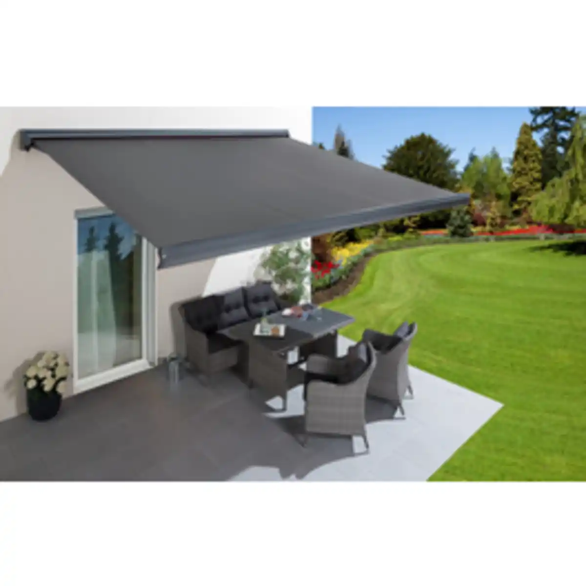 Bild 3 von CASAYA Kassettenmarkise, BxT: 500 x 300 cm, grau