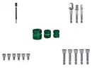 Bild 3 von PARKSIDE® Schnellverschluss-Bithalter mit Drehhülse / Vierkantadapter-Set / Trockenbau-Bit-Set / Tiefenanschlag-Set