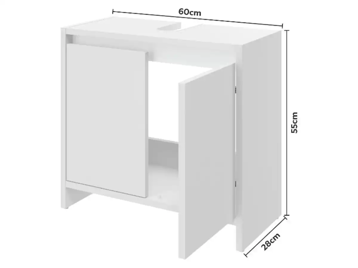 Bild 2 von LIVARNO® Waschbeckenunterschrank »Oslo«