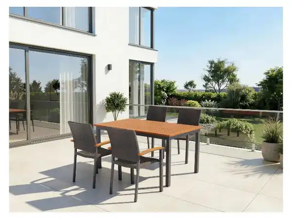 Bild 2 von LIVARNO® Alu-Gartentisch »Valencia«, 150 x 90 x 74 cm