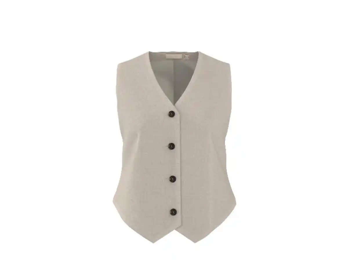 Bild 1 von ESMARA® Damen Weste mit Leinen