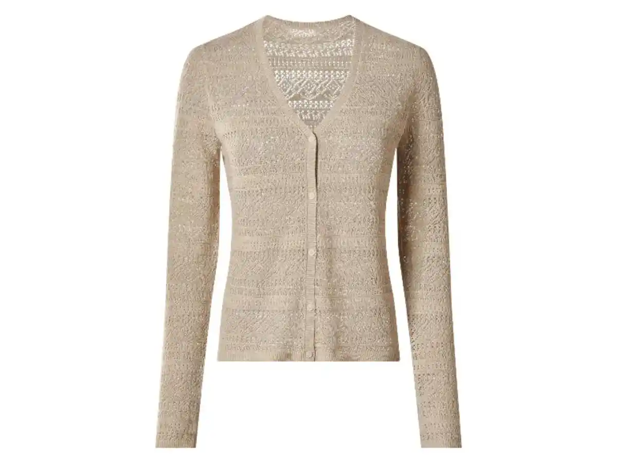 Bild 1 von ESMARA® Damen Cardigan mit Leinen