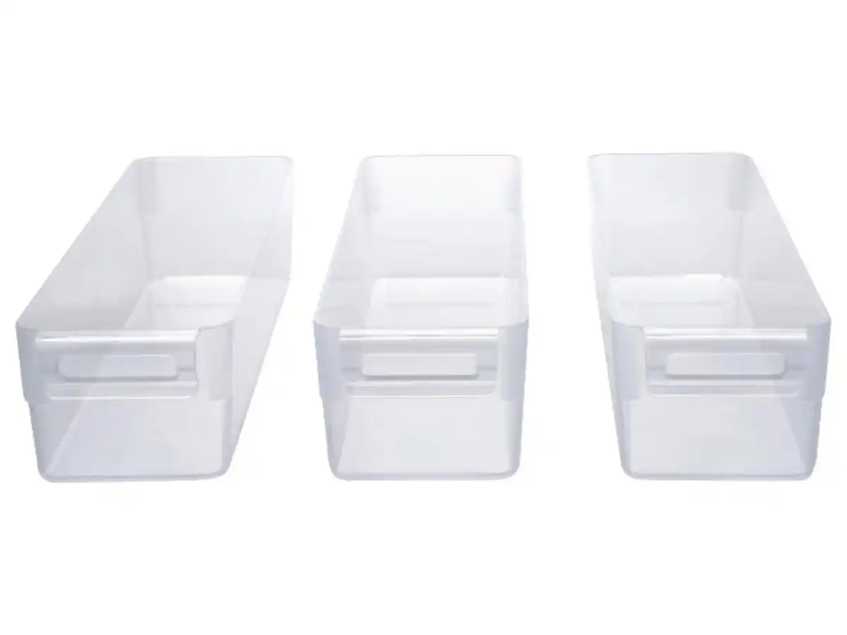 Bild 3 von SILVERCREST® Kühlschrank Organizer ohne Deckel PP S 3er Set