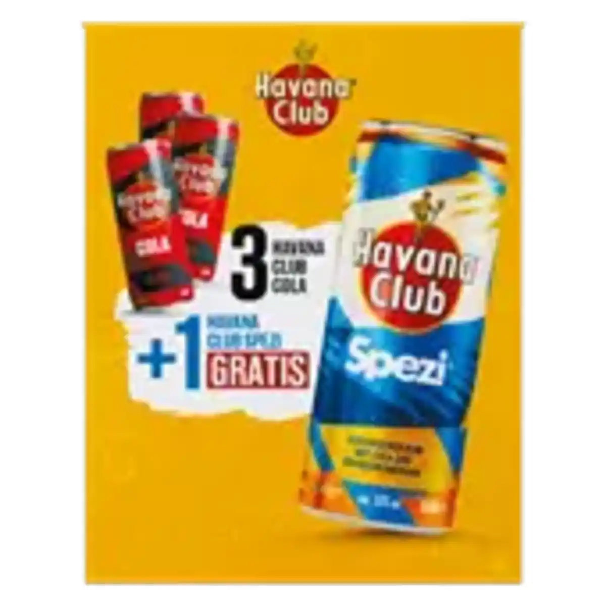 Bild 1 von Havana Club Rum & Cola/Spezi 3+1 gratis Limited Edition Box