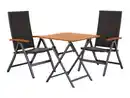 Bild 3 von LIVARNO® Geflecht-Set »Valencia«, 3-teilig - Klapptisch & 2 Klappsessel