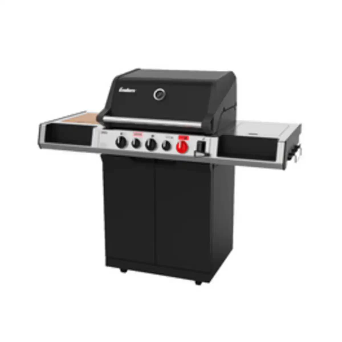 Bild 4 von ENDERS Gasgrill »UNIQ 3 IK Cruster«, 3 Brenner, Grillfläche: 63 x 45 cm, silber/schwarz