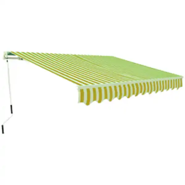 Bild 2 von GO/ON! Gelenkarmmarkise, BxT: 300 x 200 cm, gelb/weiss gestreift