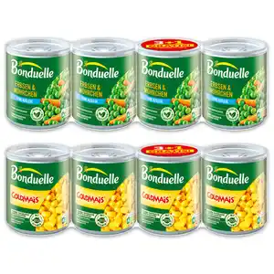 Bonduelle Kidney Bohnen / Erbsen & Möhrchen / Goldmais