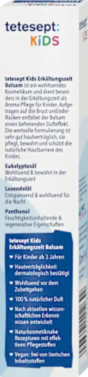 Bild 2 von tetesept Erkältungszeit Balsam Nacht Kids, 30 ml