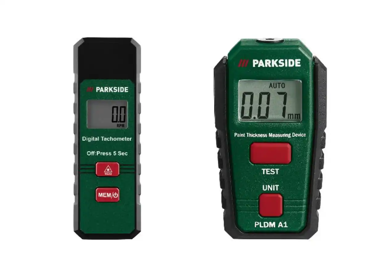 Bild 3 von PARKSIDE® Lackdicken-Messgerät PLDM A1 / Digitaler Drehzahlmesser PDDM A1