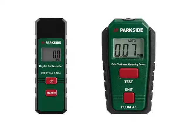 Bild 3 von PARKSIDE® Lackdicken-Messgerät PLDM A1 / Digitaler Drehzahlmesser PDDM A1
