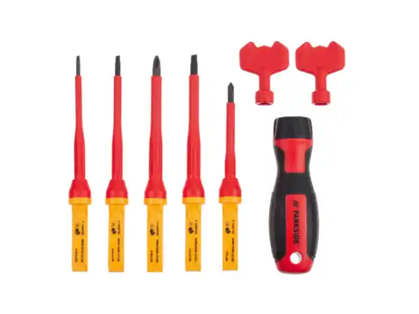 Bild 2 von PARKSIDE® 1000 V Schraubendreher- Wechselklingen-Set, 8-teilig