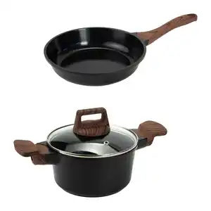CROFTON Pfanne, Ø: ca. 24 cm / Kochtopf, Ø: ca. 16 cm
