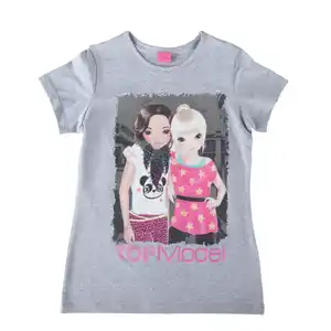 T-Shirt Topmodel grau - verschiedene Größen