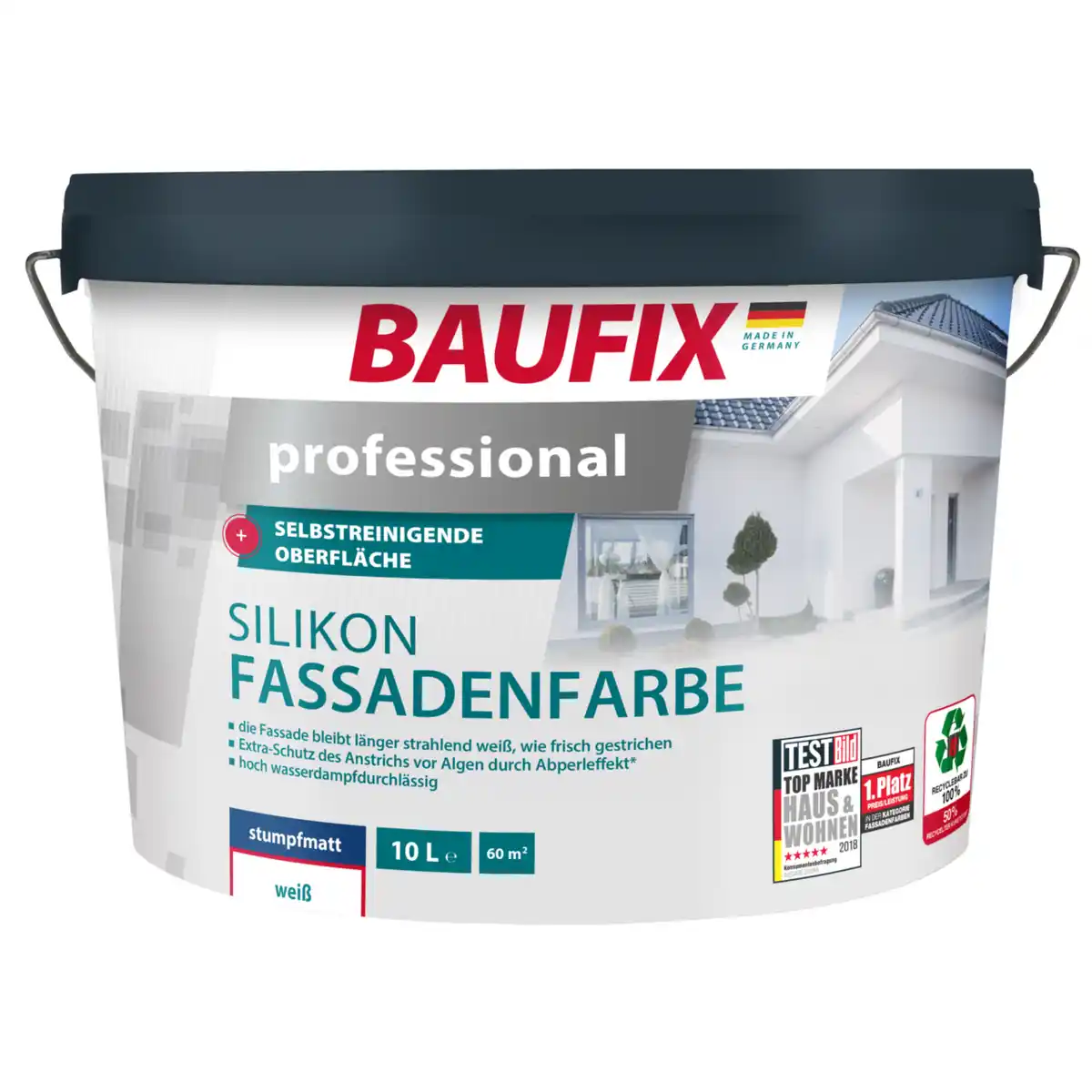Bild 1 von professional Silikon-Fassadenfarbe weiß