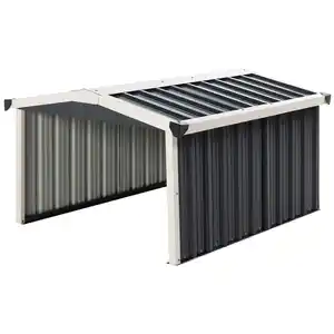 Roboter-Rasenmäher Garage aus feuerverzinktem Stahlblech, ca. 100 x 80 x 62 cm