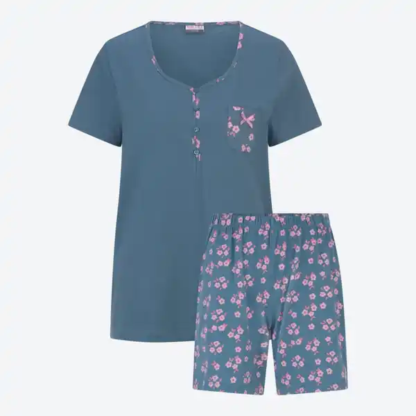 Bild 2 von Damen-Shorty mit Millefleurdruck