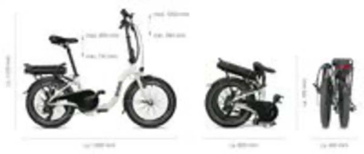 Bild 2 von Faltbares E Bike Emmi Tiefeinsteiger