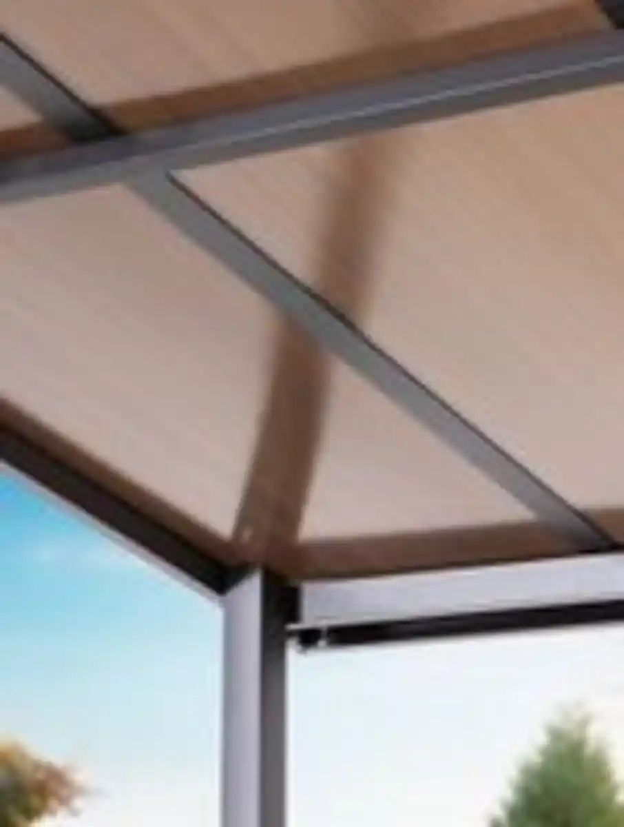 Bild 4 von Grillpavillon NICOSIA aus Aluminium, ca. 300 x 300 x 277 cm - Anthrazit