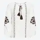 Bild 3 von Damen-Bluse mit Stickerei